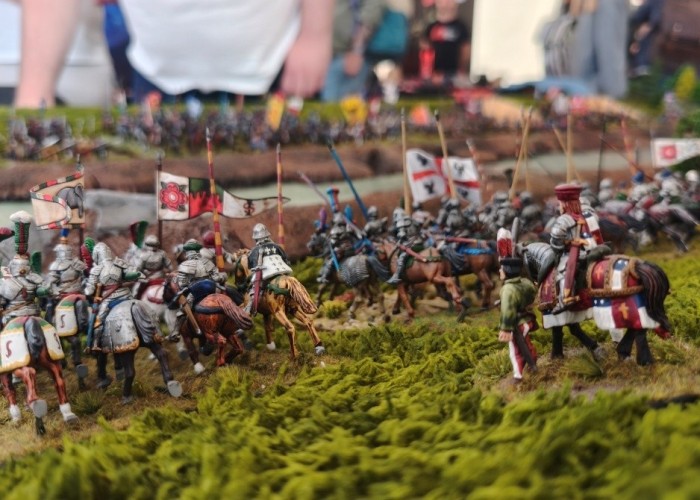 Zdjęcie 11. Ręcznie malowane figurki na Festiwalu Malarstwa Figurkowego i Gameingu „KONTRAST”. (zdjęcie źródło: WORD w Warszawie).